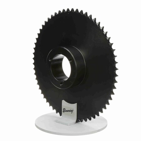 Browning Steel Bushed Bore Roller Chain Sprocket, 50Q60 50Q60